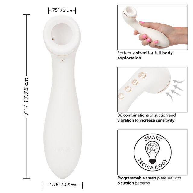 CalExotics Empowered Smart Pleasure Idol Suction Vibrator