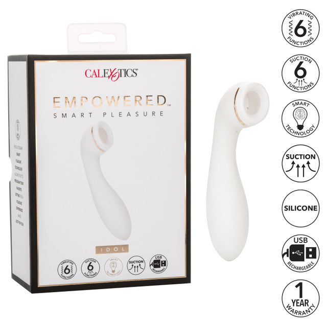 CalExotics Empowered Smart Pleasure Idol Suction Vibrator