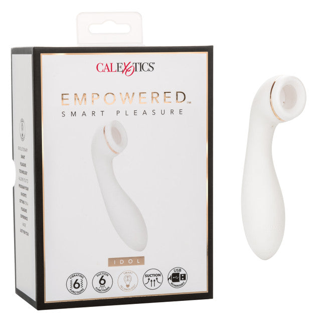 CalExotics Empowered Smart Pleasure Idol Suction Vibrator