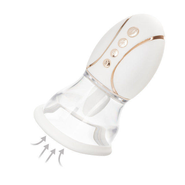 CalExotics Empowered Smart Pleasure Queen Flickering Suction Vibrator