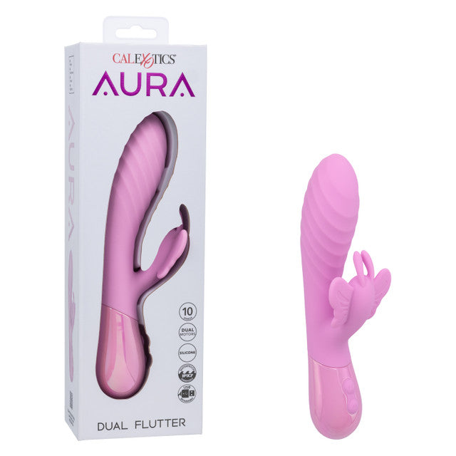 CalExotics Aura Dual Flutter Rabbit Vibrator