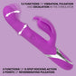 CalExotics Enchanted Rocking Throbbing Butterfly Rabbit Vibrator