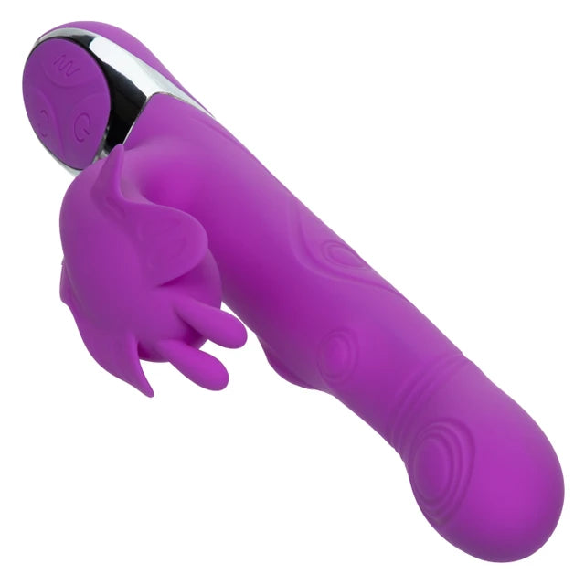 CalExotics Enchanted Rocking Throbbing Butterfly Rabbit Vibrator