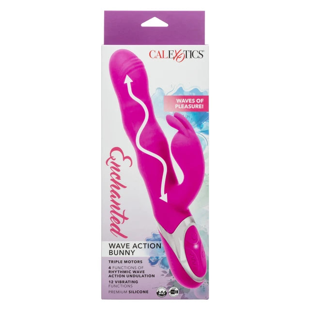 CalExotics Enchanted Wave Action Rabbit Vibrator