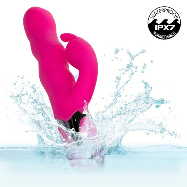 CalExotics Enchanted Wave Action Rabbit Vibrator