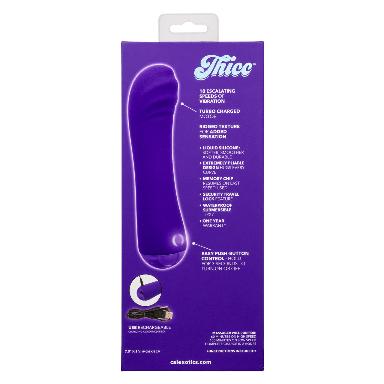Calexotics Thicc Chubby Buddy Massager G-Spot Vibrator