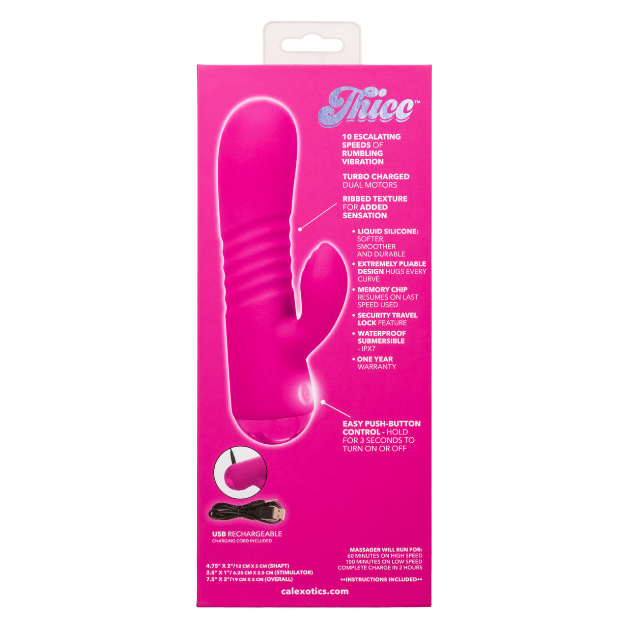 Calexotics Thicc Chubby Honey Massager Vibrator