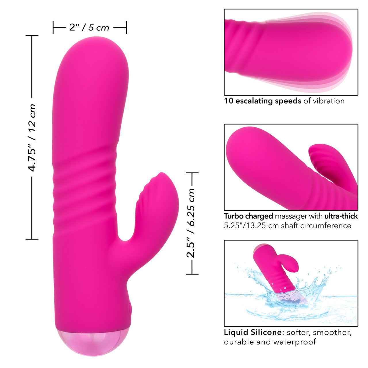 Calexotics Thicc Chubby Honey Massager Vibrator