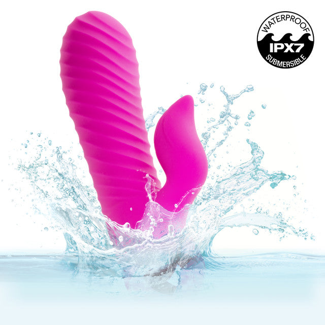 Calexotics Extra Thicc™ Chubby Gyrating Tickler Rabbit Vibrator