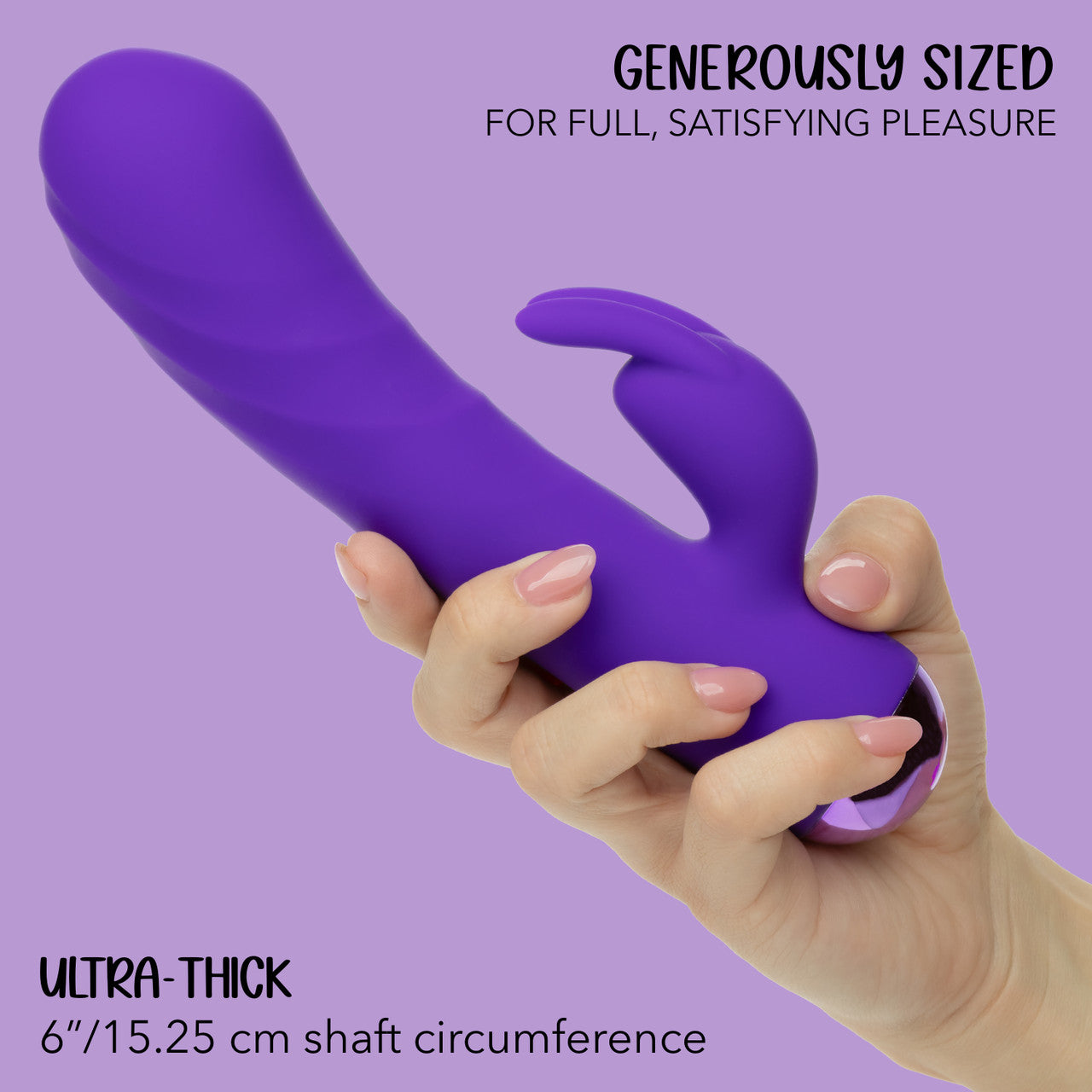 Calexotics Extra Thicc™ Chubby Deep-Thrust Bunny Rabbit Vibrator