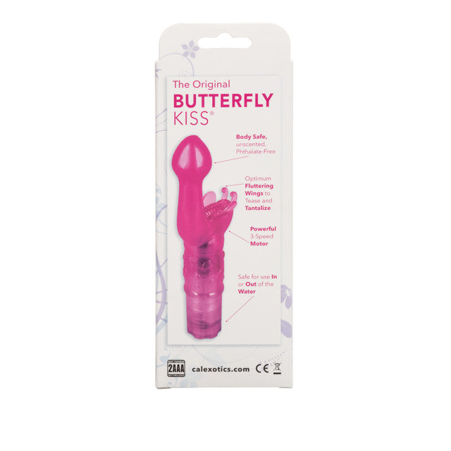 Calexotics The Original Butterfly Kiss Vibrator - Pink