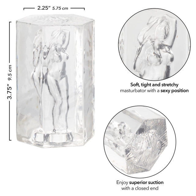 Calexotics Girls Girls Girls™ Crystal Stroker Masturbator