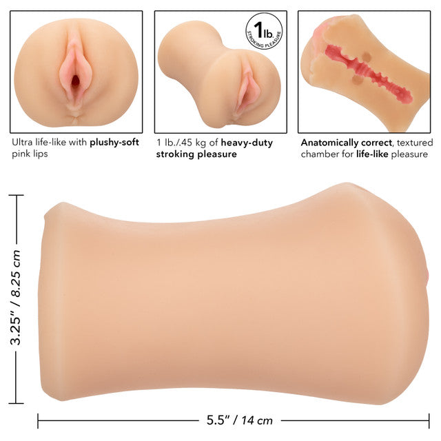 Calexotics | Stroke It Tight Pussy Masturbator Ivory