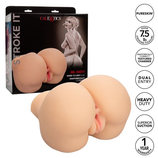Calexotics | Stroke It BBL Booty Masturbator Ivory