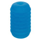 Calexotics Pop Sock™ Ribbed - Blue Stroker Reversible Masturbator