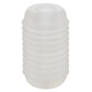 Calexotics Pop Sock™ Ribbed - Clear Stroker Reversible Masturbator