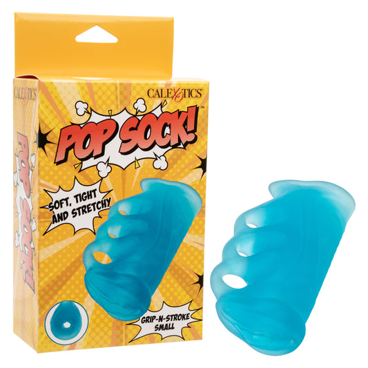 Calexotics Pop Sock! Grip-N-Stroke - Compact Grip Stroker - Small
