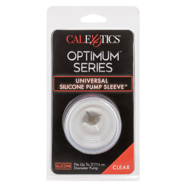 Calexotics Optimum Series Universal Silicone Pump Sleeve - Clear