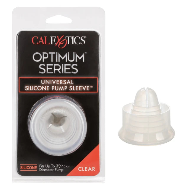 Calexotics Optimum Series Universal Silicone Pump Sleeve - Clear