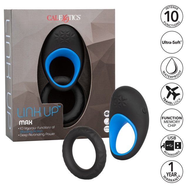 Calexotics Link Up Max Vibrating Cock Ring