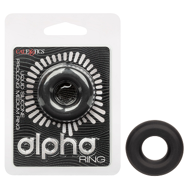Calexotics Alpha Liquid Silicone Prolong Medium Ring
