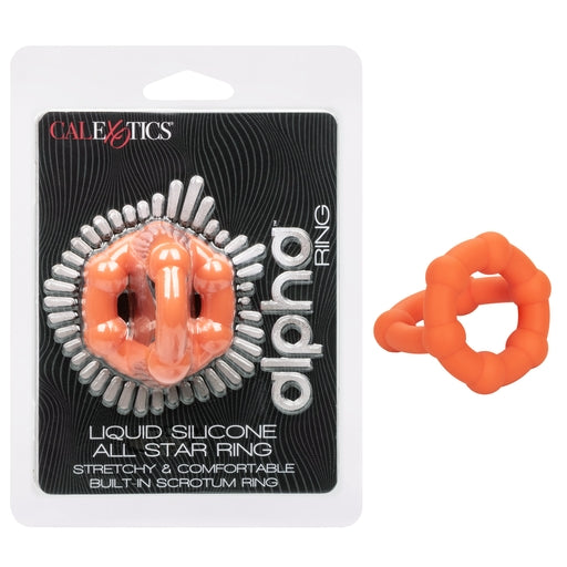 Calexotics Alpha Liquid Silicone All Star Ring
