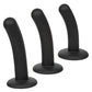 Calexotics Onyxxx® 3 Piece Silicone Curved Probe Set