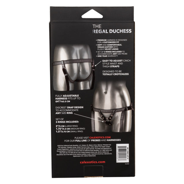 Calexotics Her Royal Harness The Regal Duchess - Pewter
