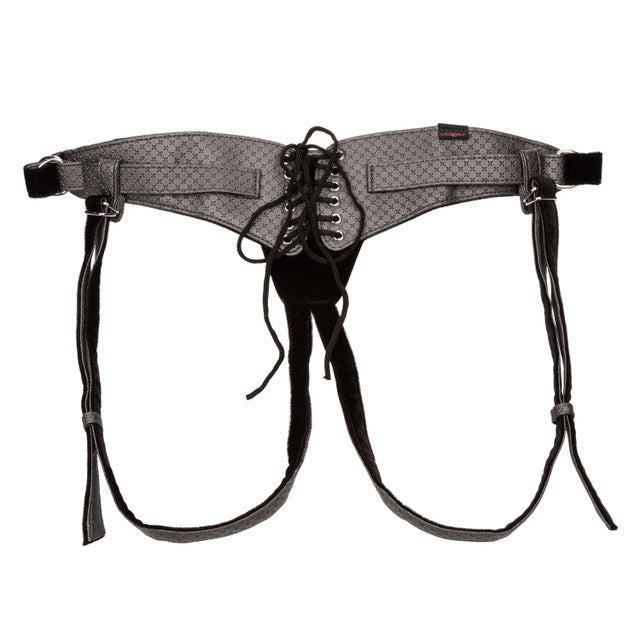 Calexotics Her Royal Harness The Regal Queen - Pewter