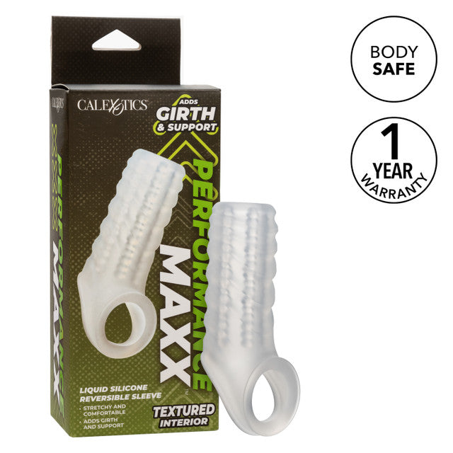 Calexotics Performance Maxx™ Liquid Silicone Reversible Sleeve