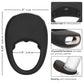 Calexotics Silicone Rechargeable Pleasure Ring Couples Vibrator