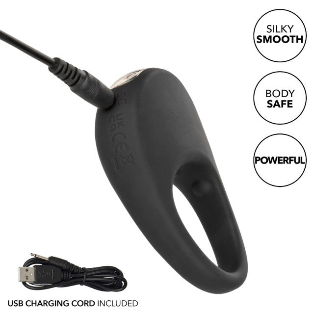 Calexotics Silicone Rechargeable Pleasure Ring Couples Vibrator