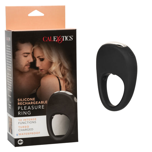 Calexotics Silicone Rechargeable Pleasure Ring Couples Vibrator