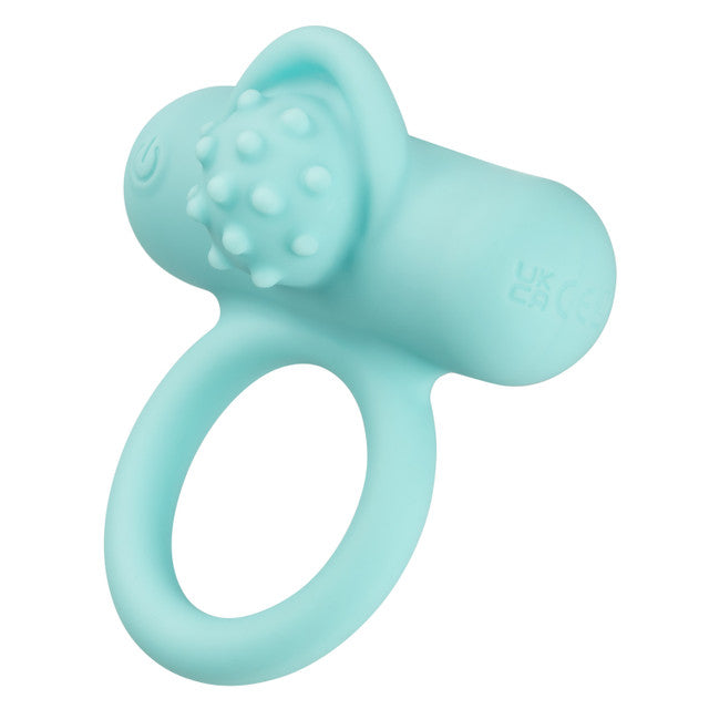 Calexotics Silicone Rechargeable Nubby Lover’s Delight Couples Ring Vibrator