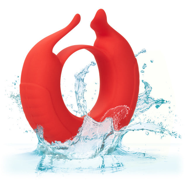 Calexotics Silicone Rechargeable Taurus Enhancer Couples Ring Vibrator