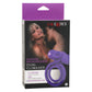 Calexotics Silicone Rechargeable Dual Climaxer Couples Ring Vibrator