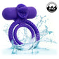 Calexotics Silicone Rechargeable Dual Climaxer Couples Ring Vibrator