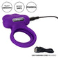 Calexotics Silicone Rechargeable Rockin Rabbit Couples Ring Vibrator