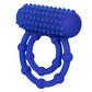Calexotics Silicone Rechargeable 10 Bead Maximus Ring Couples Ring Vibrator