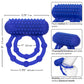 Calexotics Silicone Rechargeable 10 Bead Maximus Ring Couples Ring Vibrator