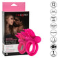 Calexotics Silicone Rechargeable Butterfly Dual Couples Ring Vibrator