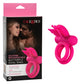Calexotics Silicone Rechargeable Butterfly Dual Couples Ring Vibrator