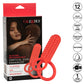 Calexotics Silicone Rechargeable Vertical Dual Enhancer Couples Ring Vibrator