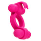 Calexotics Silicone Rechargeable Rockin’ Rabbit Couples Ring Vibrator