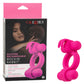 Calexotics Silicone Rechargeable Rockin’ Rabbit Couples Ring Vibrator