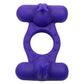 Calexotics Silicone Rechargeable Triple Orgasm Enhancer Couples Ring Vibrator