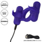 Calexotics Silicone Rechargeable Triple Orgasm Enhancer Couples Ring Vibrator