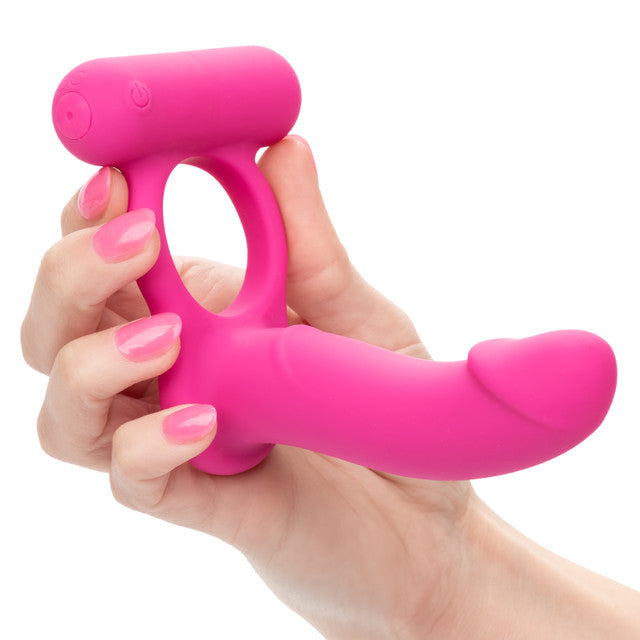 Calexotics Silicone Rechargeable Double Diver Couples Ring Vibrator