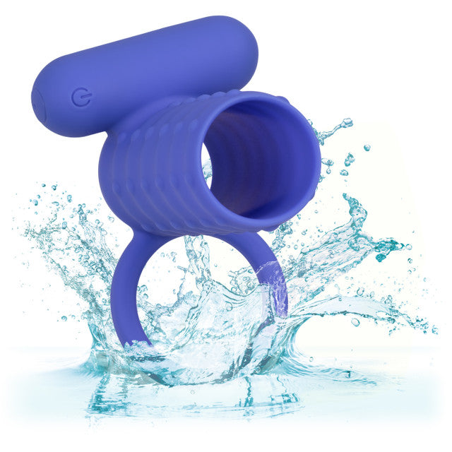Calexotics Silicone Rechargeable Endless Desires Enhancer Couples Ring Vibrator