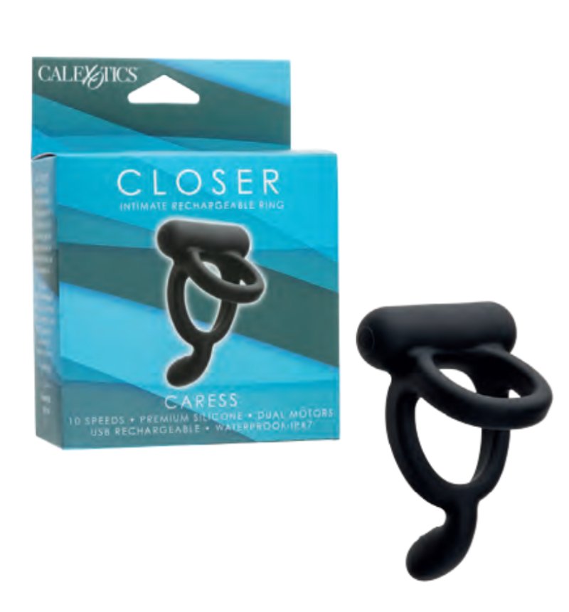Calexotics Closer Intimate Rechargeable Ring Caress